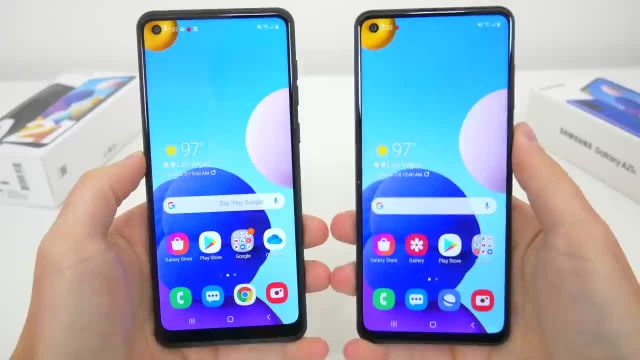بررسی و مقایسه Samsung Galaxy A21 در مقابل A21s