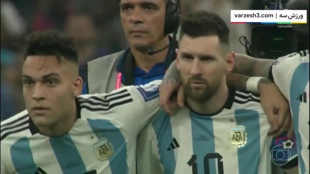 واکنش مسی به پنالتی گنزالو مونتیل و قهرمانی آرژانتین | ویدیو