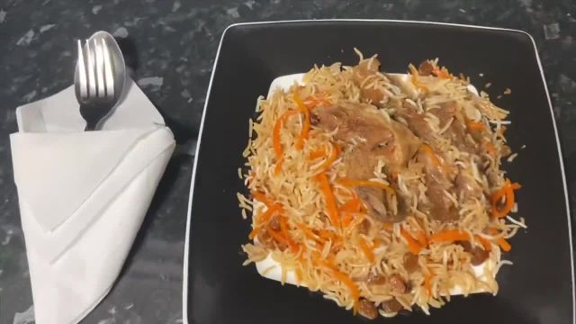 طرز تهیه قابلی پلو با گوشت غذای خوشمزه و مجلسی افغانستان