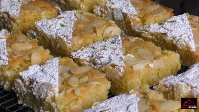 روش پخت کیک بادام بدون آرد خوشمزه و خاص به روش افغانی