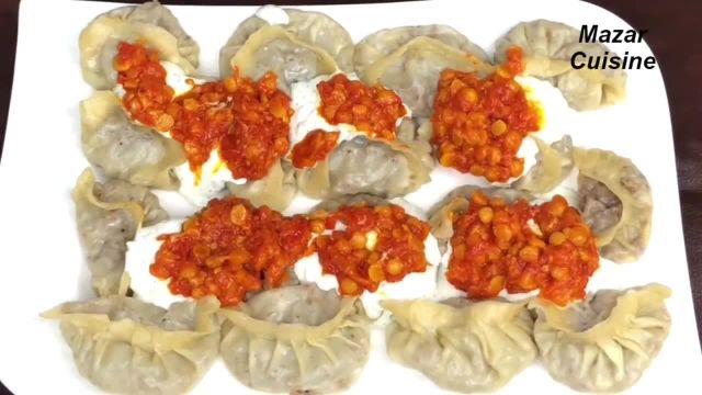 طرز تهیه منتو افغانی بدون دیگ منتو