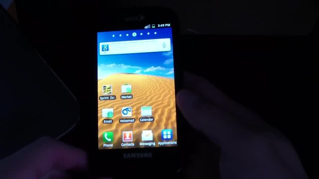 بررسی Android 2.3.5 رسمی Gingerbread EI22 در Samsung Epic 4G