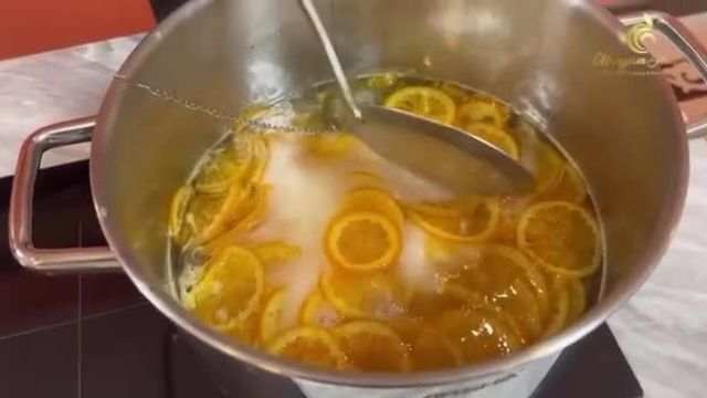 روش تهیه مربای پرتقال حلقه ای خوشمزه و جذاب بدون طعم تلخی