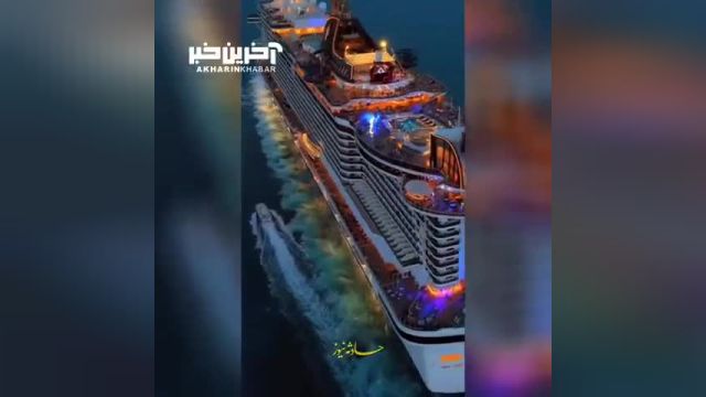 ویدیویی متحیر کننده از یک قصر متحرک در دل اقیانوس | ببینید