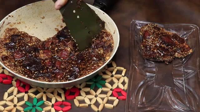 طرز تهیه رنگینک بوشهری با آرد نخودچی