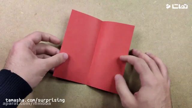 آموزش اوریگامی جعبه دستمال کاغذی