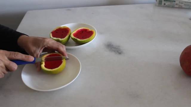طرز تهیه دسر هندوانه با ژلاتین | دسر شب یلدا