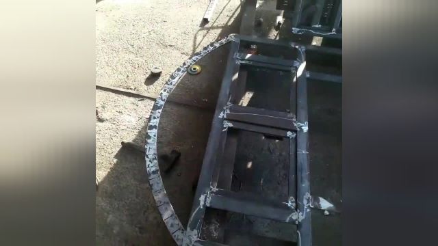 آموزش جوشکاری ساخت هلال برای درب و پنجره آهنی