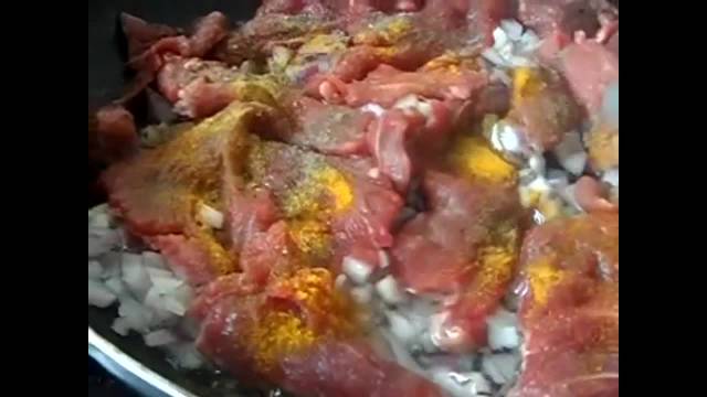 دستور پخت ته چین گوشت قرمز ورقه ای