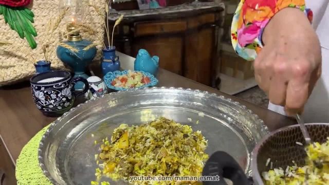 طرز تهیه کلم پلو خوشمزه و اصیل شیرازی غذای فوق العاده مجلسی ایرانی