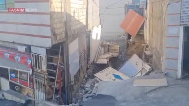 رانش زمین در منطقه حصار کرج | شهردار: حادثه تلفات جانی نداشت