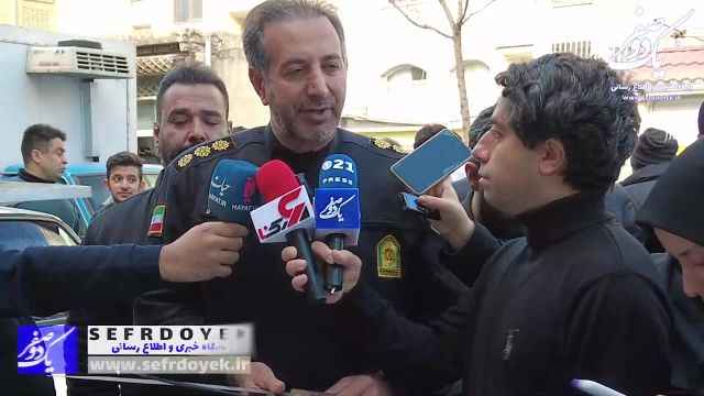 سرهنگ سعید راستی رئیس مرکز عملیات سازمان اطلاعات پلیس تهران بزرگ برخورد شدید با اراذل اوباش