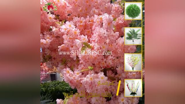 لیست درختچه مصنوعی شکوفه گلبهی | فروشگاه ملی