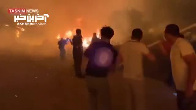 آتش‌سوزی جنگلی در یونان بمدت 9 روز