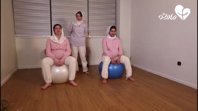 آموزش تمریناتی با توپ ورزشی در بارداری | این ویدیو برای مادران باردار است!