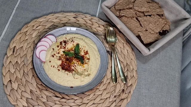 The best hummus recipe .طرز تهیه حمص، غذایی سالم ومقوی که سریع اماده میشه