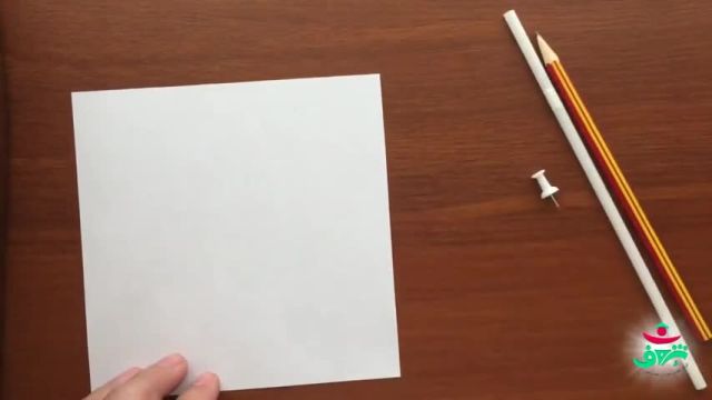 ترفند ساخت فرفره کاغذی زیبا /کاردستی