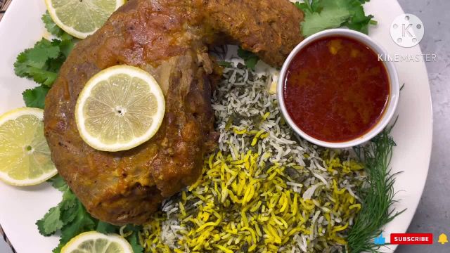 طرز تهیه سبزی پلو با مرغ خوشمزه و مخصوص غذای مجلسی ایرانی