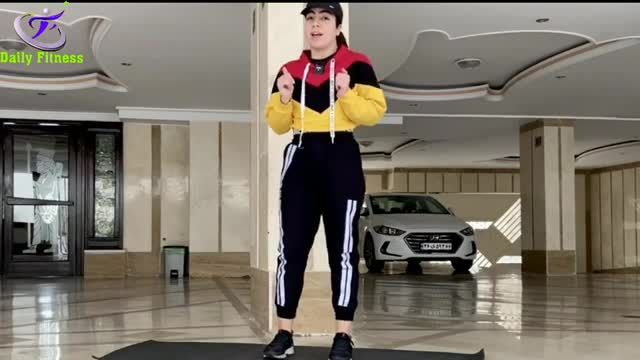 تناسب اندام در منزل با چند حرکت اصلاحی شاده و آسان | قسمت دوم