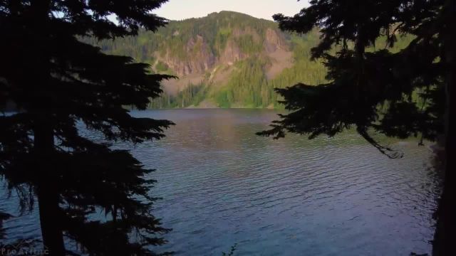 امواج دریاچه و صدای جیرجیرک به عنوان بهترین طبیعت درمانی | شب آرام در دریاچه موویچ