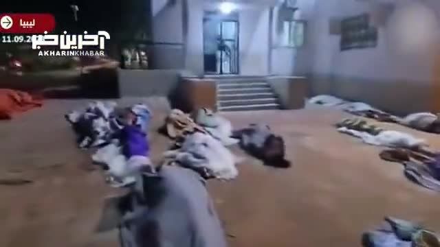 فیلمی دردناک از انباشت اجساد در خیابانهای لیبی