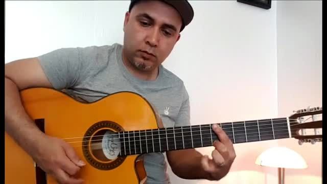 اجرای یک قطعه زیبای قدیمی با گیتار ـ شادمهر عقیلی