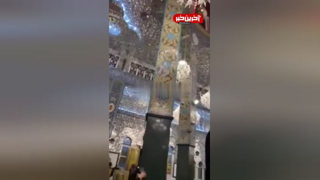 لحظه وقوع زمین‌لرزه ترکیه در حرم حضرت زینب(س) در دمشق | فیلم