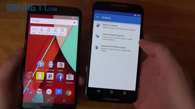 بررسی و مقایسه Nexus 6 در مقابل Moto X 2nd Gen (2014)