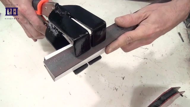 آموزش ساخت ابزارهای حرفه ای: ساخت انبر قفلی جوشکاری