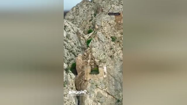 قابی زیبا از قلعه ملک بهمن در شاهاندشت آمل