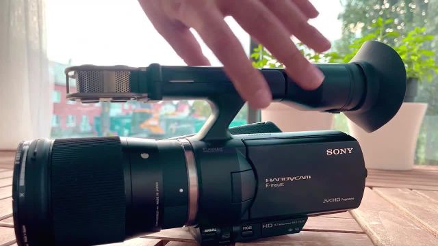بررسی و تست دوربین تصویر برداری سونی Sony NEX-VG20 تو سال 2021