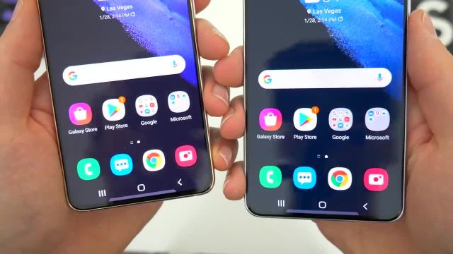 آنباکس و مقایسه Samsung Galaxy S21 و S21+
