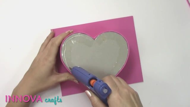 آموزش ساخت جعبه کادو قلب