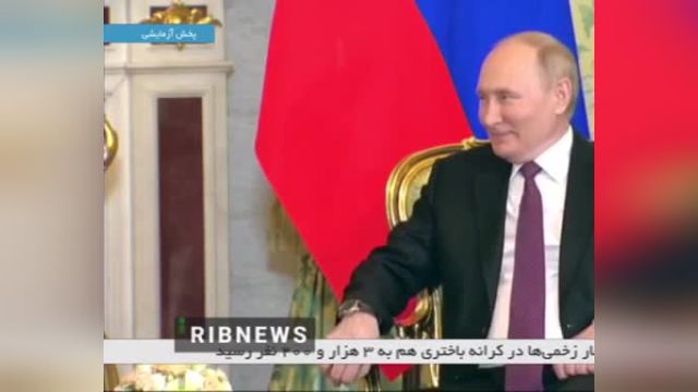 پوتین: هنگام پرواز از حریم هوایی ایران می‌ خواستم به دیدارتان بیایم ولی خب، خود شما تمایل دارید به روسیه سفر کنید