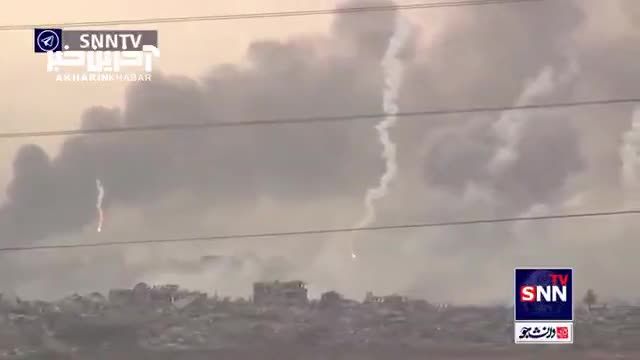استفاده وحشیانه رژیم صهیونیستی از بمب‌ های فسفری در غزه