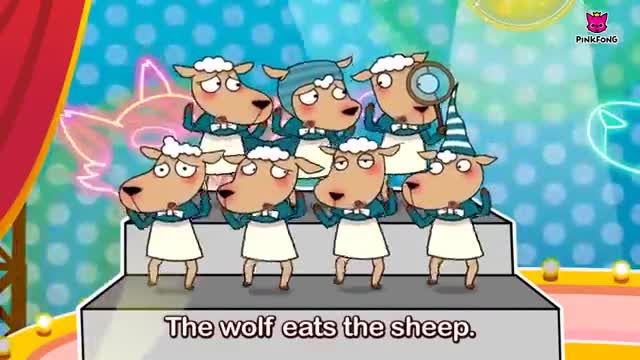 داستانی شبیه شنگول و منگول -The wolf and the seven sheep
