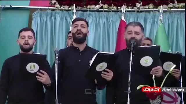 اجرای سرود «به رییسی سلام» توسط گروه سرود جوانان سوری | ویدیو