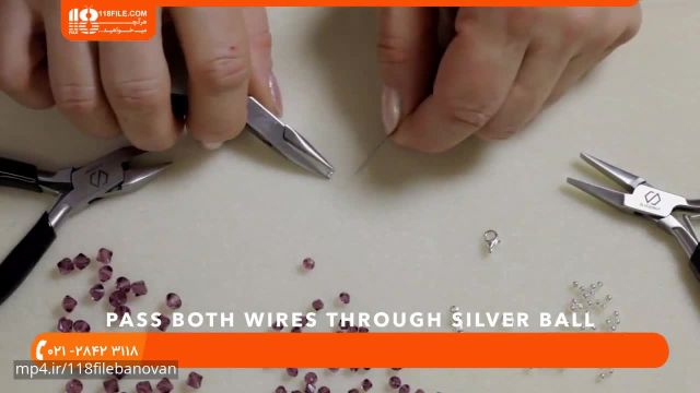 آموزش ساخت دستبند زیورآلات مهره ای