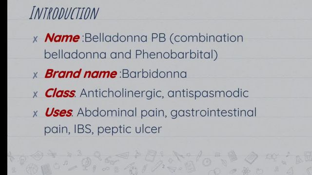 هر آنچه باید در مورد بلادونا پی بی belladonna pb بدانید! | درمان اسپاسم، زخم های گوارشی و درد شکمی!