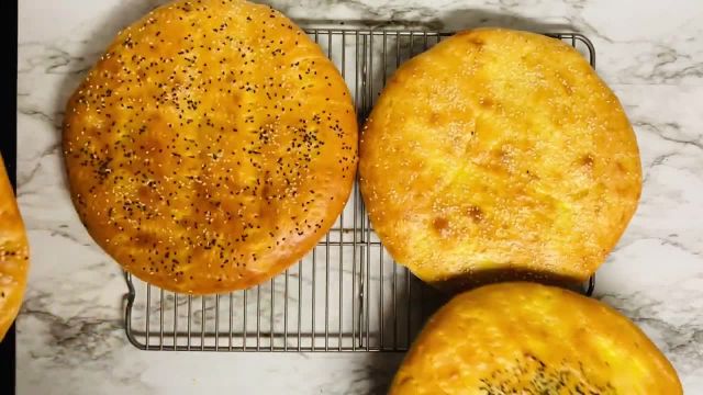 طرز تهیه نان روت افغانی بسیار نرم و لذیذ