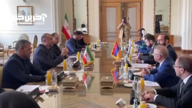 برگزاری مذاکرات وزیران خارجه ایران و ارمنستان