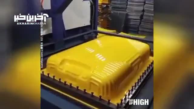 چمدان ها را اینگونه در کارخانه تولید می کنند