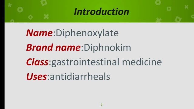 هر آنچه باید در مورد دیفنوکسیلات diphenoxylate بدانید! | دارویی برای درمان اسهال!