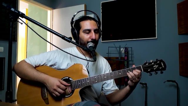 آموزش گیتار | آکورد آهنگ رکب از مهراد هیدن