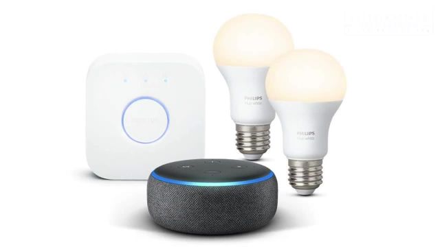 بررسی Amazon Echo Dot نسل سوم و لامپ های رنگی فیلیپس