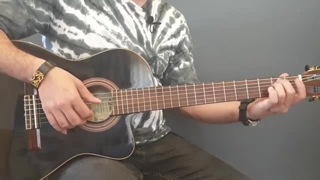 آموزش گیتار فینگر سبک کودکانه (آهنگ بوی عیدی) | فرهاد مهراد