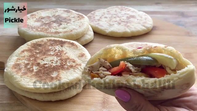 آموزش نان پیتا خانگی بدون فر؛ محبوب ترین و خوشمزه ترین نان لبنانی