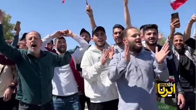 استقبال جوانان سوری از رئیسی | ویدیو