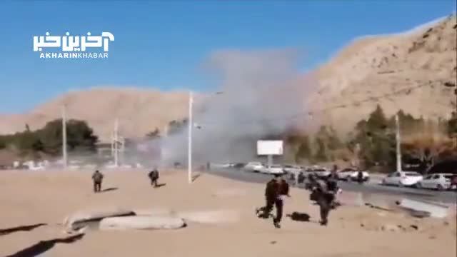 تصاویر ویدیویی از لحظه اول انفجار تروریستی در گلزار شهدای کرمان
