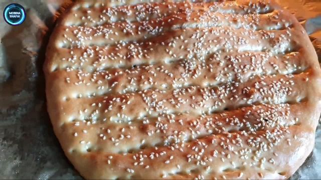 روش پخت نان پنجه کش افغانی نرم و خانگی نان محلی افغان ها
